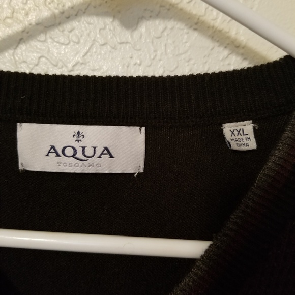 Aqua Toscano Men's Sweater XXL - Picture 3 of 7